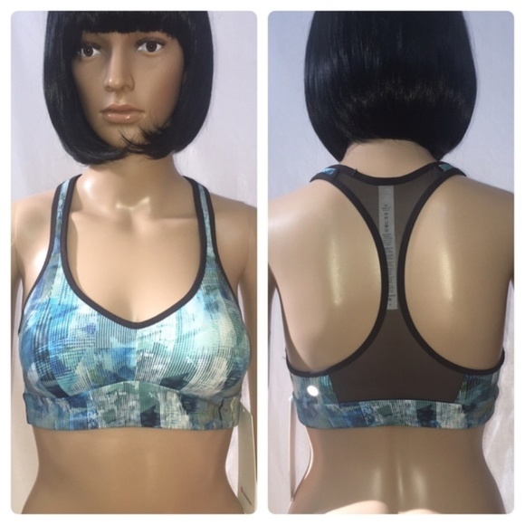 New Lululemon Athletica Speed Up Bra C/D Sport Bra Size 4 - Picture 1 of 13